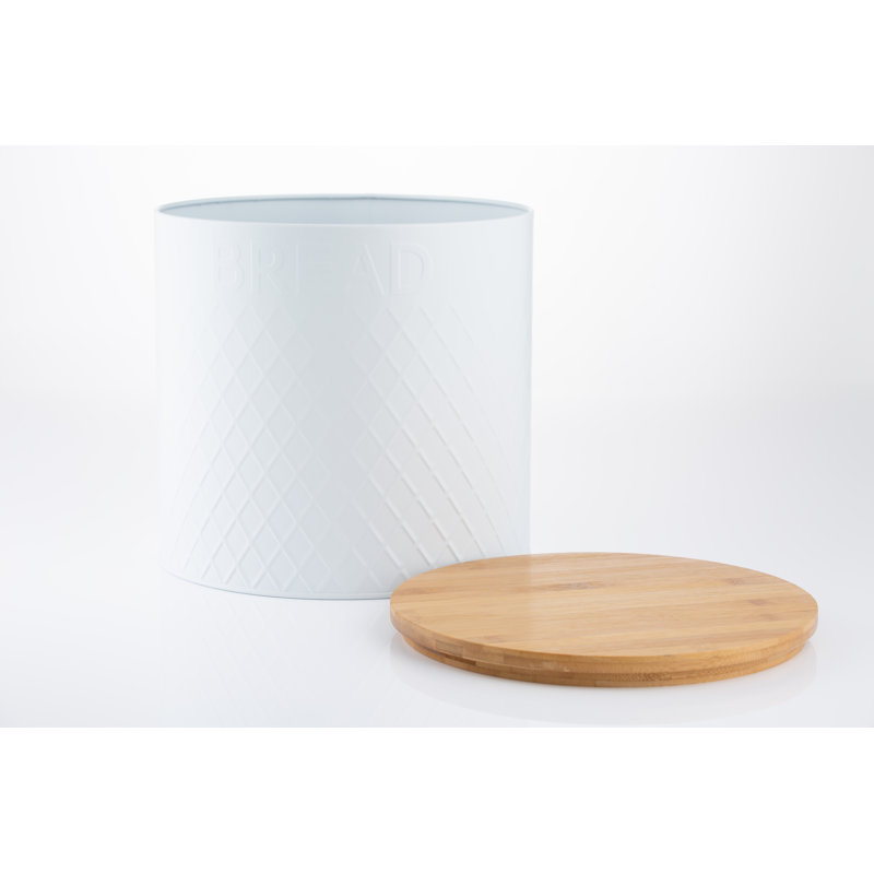 Typhoon Embossed Metal Bread Bin & Reviews Wayfair.co.uk